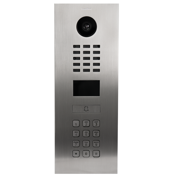 DoorBird IP Video Door Station D2101BV, Bronze Brushed Stainless Steel, Flush-mounted with HD Camera POE Capable - 4