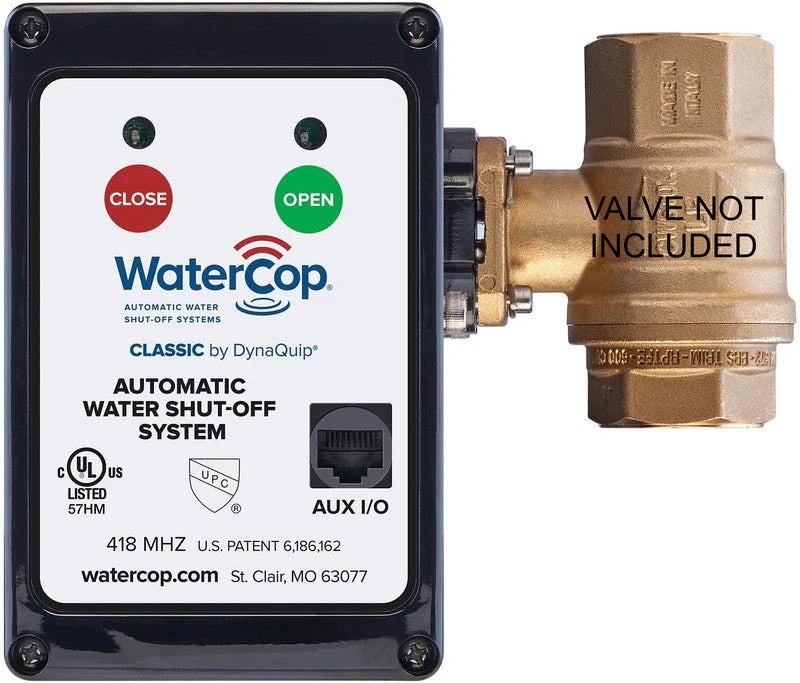 WaterCop Classic Actuator Valve with One Wired Sensor