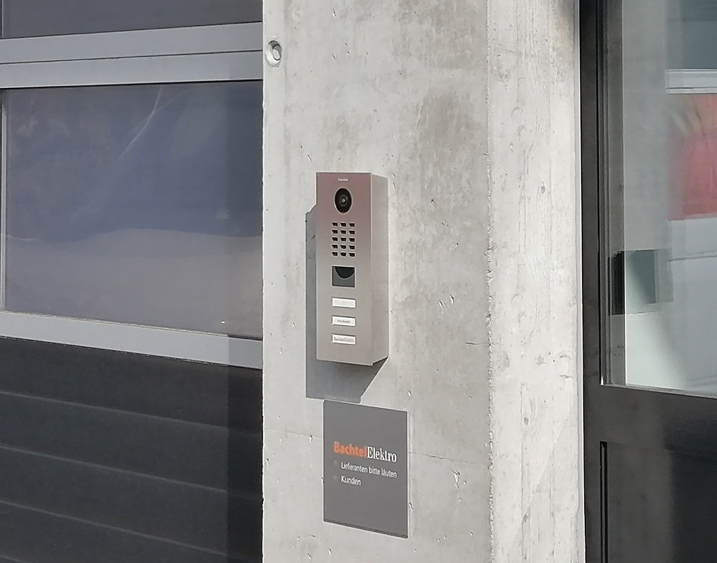 DoorBird IP Video Door Station D2101BV, Bronze Brushed Stainless Steel, Flush-mounted with HD Camera POE Capable - 2